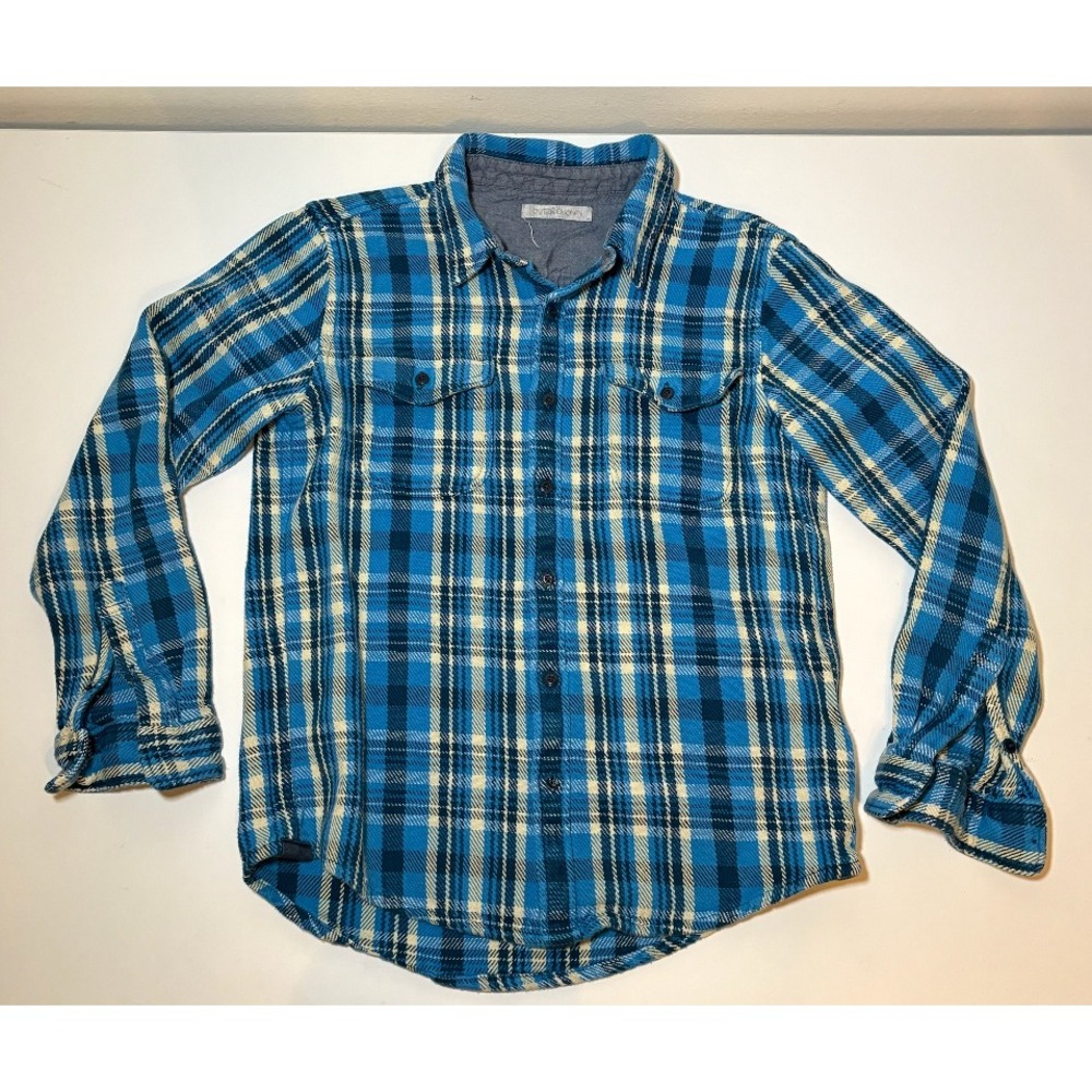 Outerknown Men's Blanket Shirt | Blue | Large